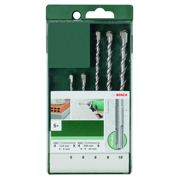 BOSCH Set burghie SDS-Plus pentru găurire cu percuţie
