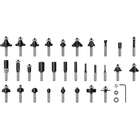 BOSCH Set 30 de freze mixte de profilat canturi