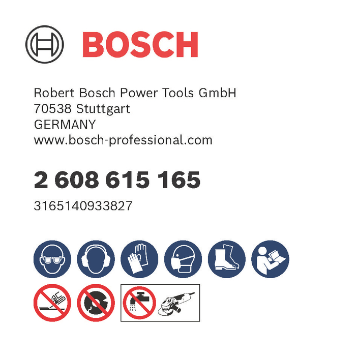 BOSCH Disc diamantat Standard for Universal cu X-LOCK