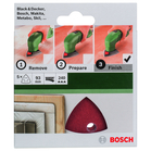 BOSCH Foi abrazive 93 mm, R240, 6 gauri (5)