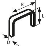 BOSCH Capse din sârmă plată tip 52