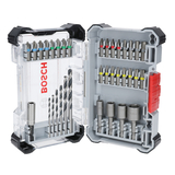 BOSCH Casetă 35 piese - mixt cu burghie de oțel, Extra Hard