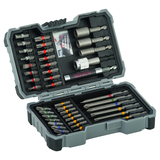 BOSCH Casetă 43 piese - biți şi chei tubulare
