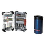 BOSCH Casetă 43 piese- mixt cu chei tubulare + Thermos