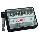 BOSCH Casetă 8+1 piese - Robust Line S, Extra Hard