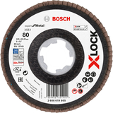 BOSCH Disc de șlefuire evantai X-LOCK X551, Expert for Metal