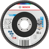 BOSCH Disc de șlefuire evantai X451, 125 x 22,23 mm, G60, T27, 15 buc.