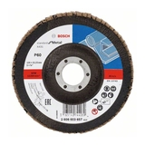 BOSCH Disc de şlefuire evantai X431 Standard for Metal