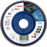BOSCH Disc de şlefuire evantai X551, Expert for Metal