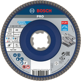 BOSCH Flap Disc X-LOCK,BfM,125,G40