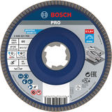 BOSCH Flap Disc X-LOCK,BfM,125,G80