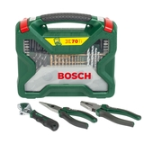 BOSCH Geanta cu 70 de accesorii X-Line
