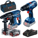 BOSCH Kit 2 scule 18V