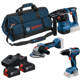 BOSCH Kit 3 scule 18V