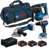 BOSCH Kit 3 scule 18V