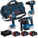 BOSCH Kit 3 scule 18V