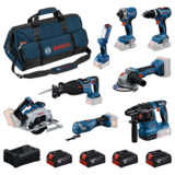 BOSCH Kit 8 scule 18V