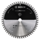 BOSCH Pânză de ferăstrău circular Standard for Aluminium pentru circulare cu acu