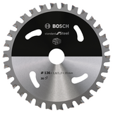 BOSCH Pânză de ferăstrău circular Standard for Steel pentru circulare cu acu