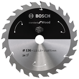 BOSCH Pânză de ferăstrău circular Standard for Wood pentru circulare cu acu