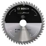 BOSCH Pânză de ferăstrău circular Standard for Wood pentru circulare cu acu