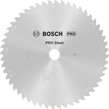 BOSCH Pânză de fierăstrău circular cu cablu PRO Steel, 254 x 2,2 x 25,4 mm, T52