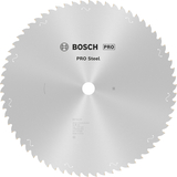 BOSCH Pânză de fierăstrău circular cu cablu PRO Steel, 355 x 2,2 x 25,4 mm, T66