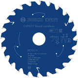 BOSCH Pânză de fierăstrău circular EXPERT Wood cordless, 120 x 1,8/1,2 x 20 mm, T24