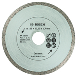 BOSCH PANZA DIAMANT GRESIE 125 mm