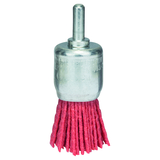 BOSCH Perie de capăt pentru mașini de găurit - fir din nailon cu K80 abraziv acoperit cu oxid de aluminiu, 25 mm