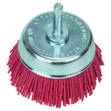 BOSCH Perie-oală pentru maşini de găurit – sârmă de nylon cu material abraziv corindon 