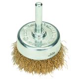 BOSCH Perie-oală pentru maşini de găurit – sârmă ondulată, alămită, 50 mm