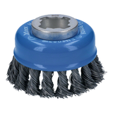 BOSCH Perie sârmă oală împletită cu X-LOCK, Heavy for Metal