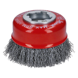 BOSCH Perie sârmă oală ondulată cu X-LOCK, Clean for Metal