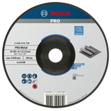 BOSCH PRO Metal Bonded Grinding Disc, 180 x 8 x 22.23 mm