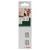 BOSCH Set 10 baghete de lipit albe 7 mm
