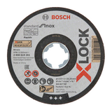 BOSCH Set 10 discuri de tăiere, Standard for Inox cu X-LOCK