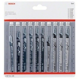 BOSCH Set 10 panze mixte pentru lemn