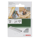 BOSCH Set 1000 capse TYP 53, 10 mm  (latime 11.4 mm, grosime 0.74 mm)