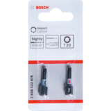 BOSCH Set 2 biți Impact Control 25 mm, T20