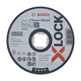 BOSCH Set 25 discuri de tăiere, Expert for Inox + Metal cu X-LOCK