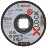 BOSCH Set 25 discuri taiere inox 115x1.6 mm cu X-LOCK