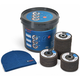 BOSCH Set 40 discuri de șlefuire evantai Expert for Metal