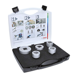 BOSCH Set 5 carote diamantate Dry Speed, Best for Ceramic cu X-LOCK