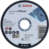 BOSCH Set 50 discuri taiere metal Standard for Metal straight cutting 115x1 mm