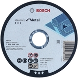 BOSCH Set 50 discuri taiere metal Standard for Metal straight cutting 125x1 mm