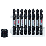 BOSCH Set 8 biți duble, Impact Control + manșon magnetic BOSCH Set 8 biți duble, Impact Control + manșon magnetic
