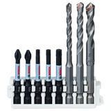 BOSCH Set 8 piese - 4 biți Impact Control + 3 burghie Hex-9 Ceramic BOSCH Set 8 piese - 4 biți Impact Control + 3 burghie Hex-9 Ceramic