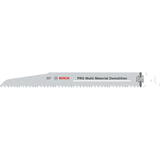 BOSCH Set de 2 pânze de fierăstrău sabie PRO Multi Material Demolition S1110VF, 1,6 x 22 x 225 mm