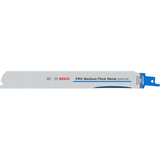 BOSCH Set de 5 pânze de fierăstrău sabie PRO Medium-Thick Metal precise S1137BEF 1,1 x 25 x 225 mm